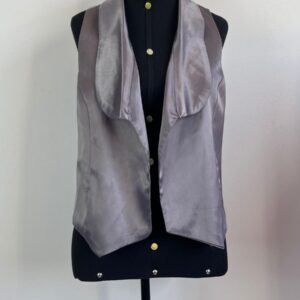 Colete cinza vintage